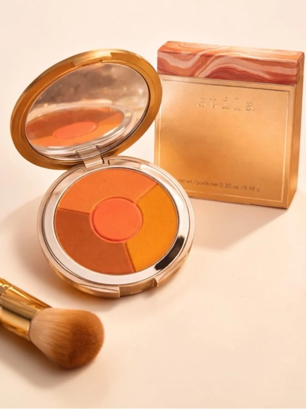 Stila One Step Correct‎ Brightening Finishing Powder - deep NEW